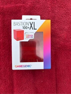 Bastion 100+ XL Card Box - Red